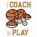 iCOACH uPLAY embroidered shirts