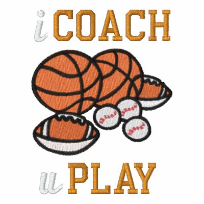 iCOACH uPLAY Hoodie by EmbroideredGifts4You