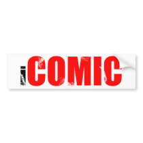 iCOMIC bumper stickers by webcomicsinc iCOMIC bumper stickers