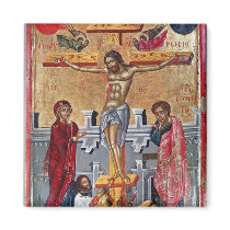 Icon depicting the Crucifixion, 1520 Magnets