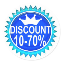 Icon  discount stickers