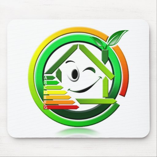 Icon energeting saving mousepad