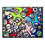 Icon Motif Post Card postcards