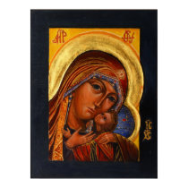 Icon of Holy Mother of the East Print