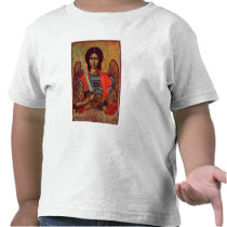 Icon of the Angel Michael, Greek, 18th century T-shirts