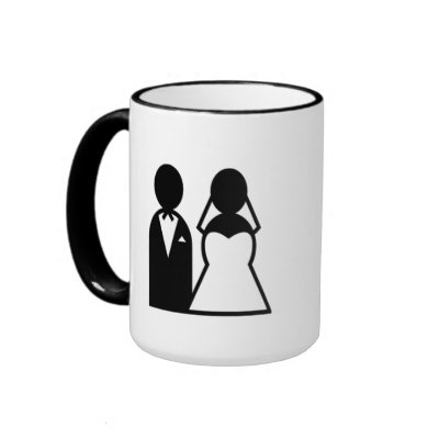 Icon Wedding Couple Coffee Mugs