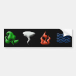 Iconic Elements Bumper Stickers