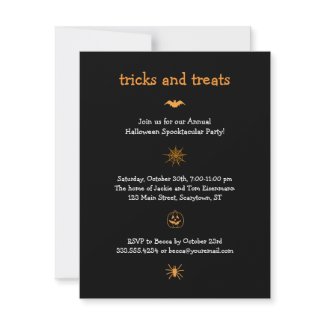 Iconic Halloween Party invitation invitation
