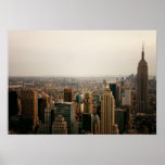 Iconic New York Cityscape, Medium Posters