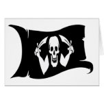 Icono #1 del Bandera-Pirata que agita Felicitación