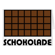 Icono de Schokolade Tarjeta