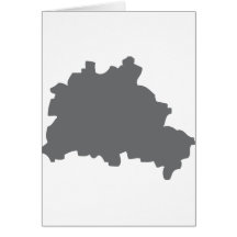 Icono del contorno de Berlín Tarjetas