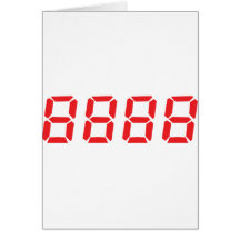 icono del rojo 8888 felicitación