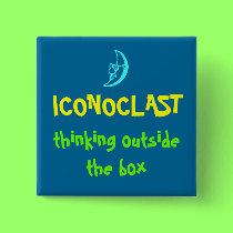 Iconoclast #1 Button buttons