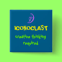 Iconoclast #2 Button buttons