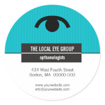 Iconographic Optical Promotional Sticker