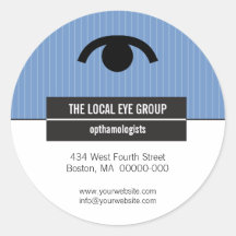 Iconographic Optical Promotional Sticker