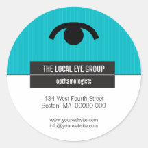 Iconographic Optical Promotional Sticker