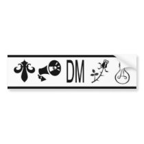 Icons bumper sticker bumper stickers