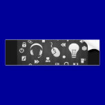 Icons vectors graphic design set collection assort bumper stickers