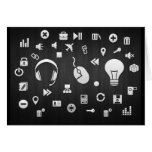 Icons vectors graphic design set collection assort card