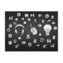 Icons vectors graphic design set collection assort postcard