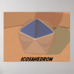 Icosahedron Print