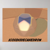Icosidodecahedron Print