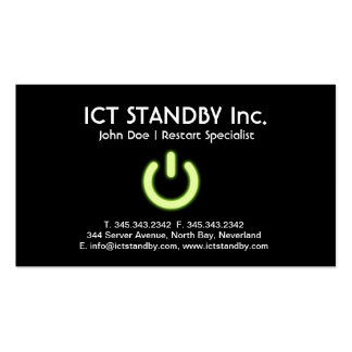 Glow In The Dark Business Cards, 392 Glow In The Dark Business Card
