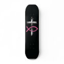 Icthus & Cross skateboards by Christianphotogirl Icthus & Cross skateboards