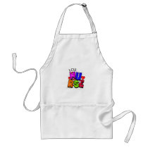ICU Nurse Gifts, Artsy QRS design Aprons