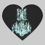 Icy Blue Chandelier stickers