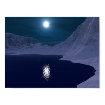 Icy Blue Moonlight posters