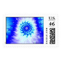 Icy Blue postage