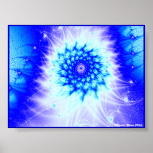 Icy Blue Posters