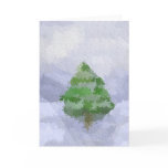 Icy Christmas Tree cards