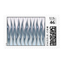 Icy Flames Postage Stamps