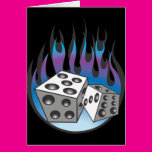 Icy Flaming Dice Card