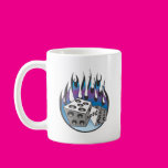 Icy Flaming Dice Mug