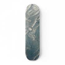 Icy Frost Pattern Skateboard