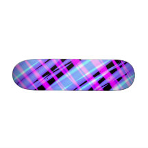 Icy Hot Plaid Skateboard