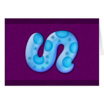 Icy Maya Jaguar Tail Card cards