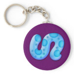 Icy Maya Jaguar Tail Keychain