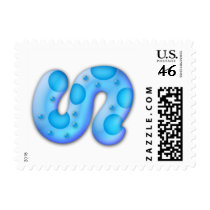 Icy Maya Jaguar Tail Postage postage