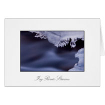 Icy River Stream cards