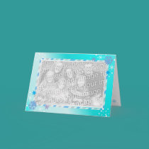 Icy Snowflakes Card