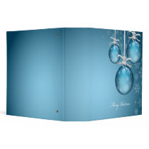 icy-snowflakes-christmas-balls binders by dooni_notebooks icy-snowflakes-christmas-balls binders
