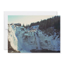 Icy Water Custom Invitation