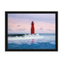 Icy Waters Lighthouse Postcard