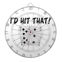 I'd Hit That Blackjack Dartboard